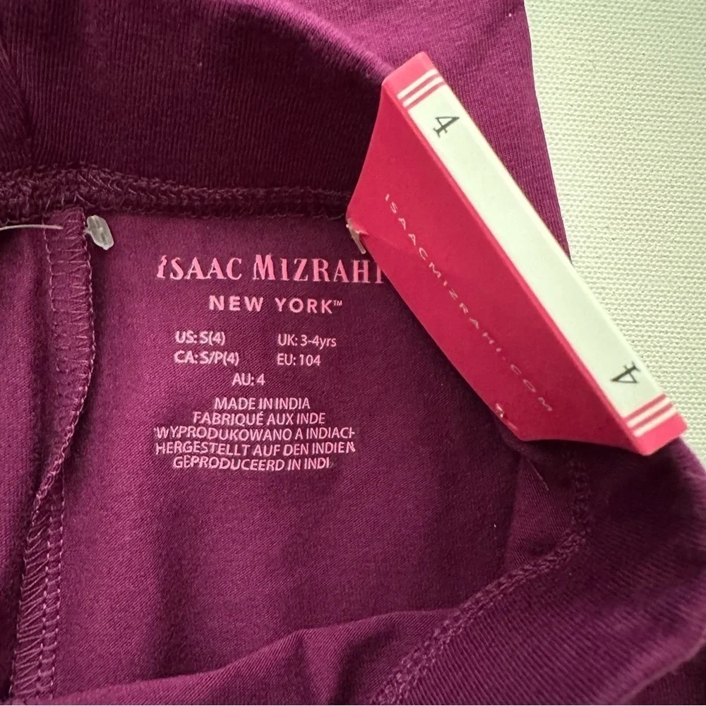 Isaac Mizrahi Toddler Girl Leggings Size 4